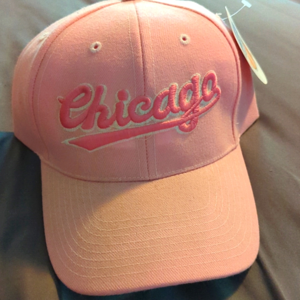 Chicago Baseball Hat.   Pink SALE